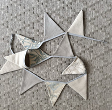 Laura Ashley Handmade Seaspray mixed Bunting