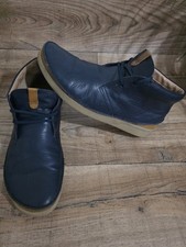 Clarks Oakland Run Active Air Mens Shoes Navy Blue Leather Lace Up UK 9.5 Eur 44