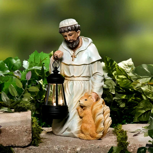 Solar lighted francis - solar,