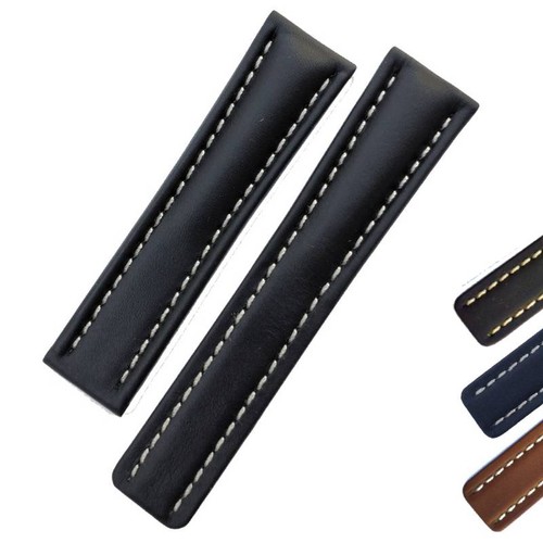 Genuine leather watch strap - leather,