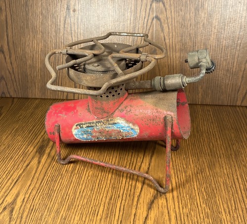Vintage propane gas camp stove - vintage,