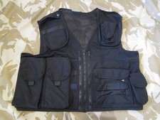 Keltic HI VIZ Utility BLACK VEST police SECURITY Search Sia SAR X Large RRP £89