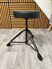 Drum Stool Throne Black /