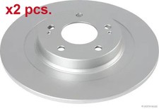 X2 PCS REAR BRAKE DISC ROTOS