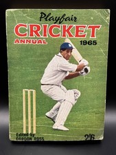 Playfair Cricket Annual 1965 FREE POSTAGE