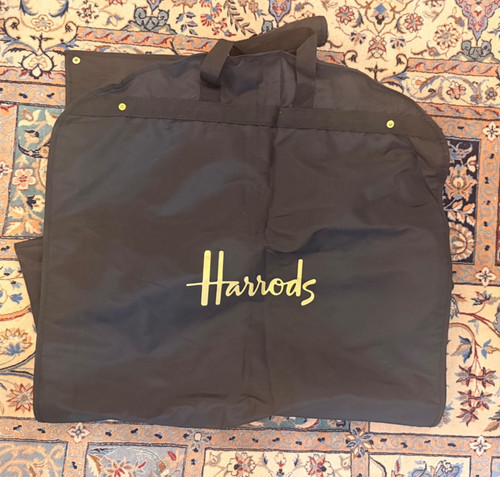 Harrods suit carrier garment - harrods,