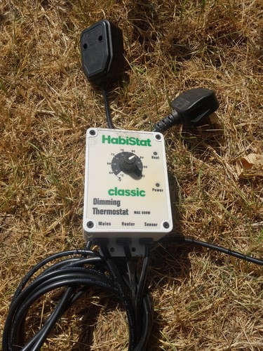 Habistat dimming thermostat - habistat,