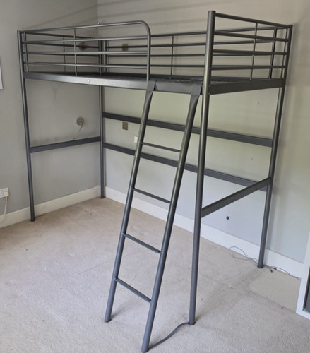 Ikea svarta loft bed - ikea,