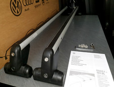 GENUINE VOLKSWAGEN ROOF BARS VW T5 T6 TRANSPORTER MULTIVAN RACK 2003-0N    (2)