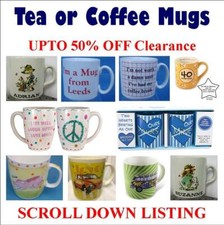 Mugs Named Personalised VW Verses Various Selection UPTO50% OFF SCROLL DOWN LIST