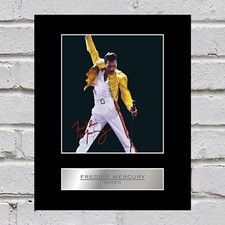 Freddie Mercury Signed  Photo