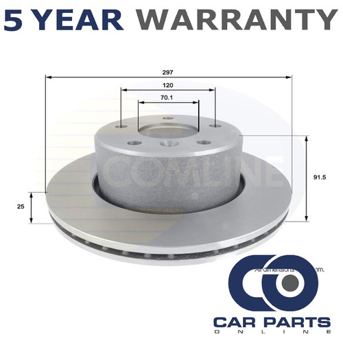 Brake disc front cpo fits - disc, land