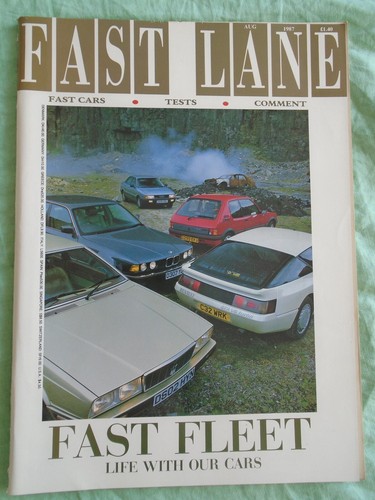 Fast lane aug 1987 astra - 1987,