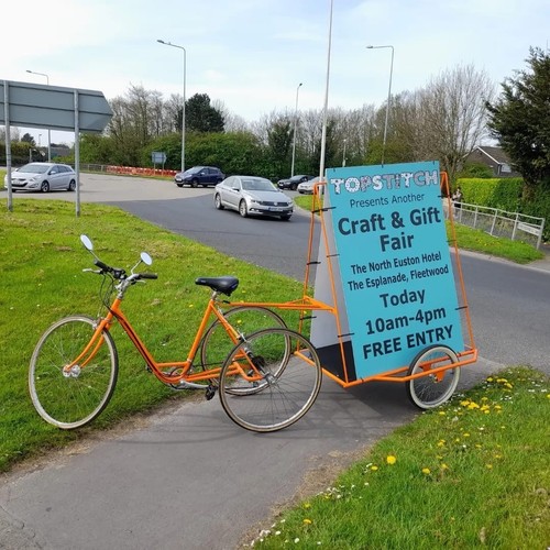 Funky trike and trailer - funky,