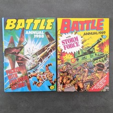 2 x Battle Annuals 1988 & 1989 * Vintage * Very Good Condition *