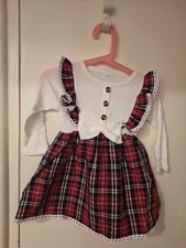 Baby tartan dress-12-18 Month