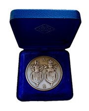 1972 JOHN PINCHES  SILVER SPECIMEN MEDALLION BOXED RARE