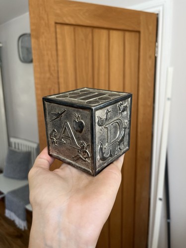 Vintage silver plated metal - plated,