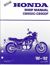 Service manual honda cb900c - manual,