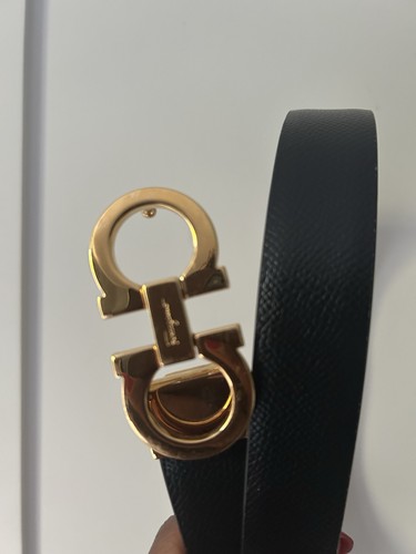Two colour way ferragamo belt - two,