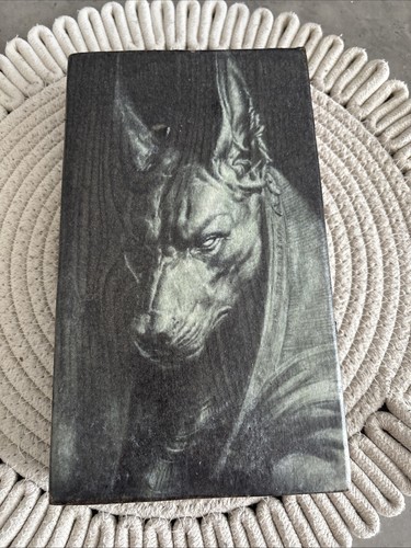 Handmade doberman wooden wall - handmade,