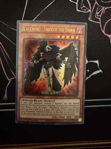 Yugioh blackwing sirocco - blackwing,