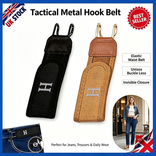 Unisex buckle less elastic - less,