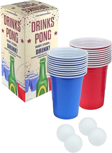 Beer pong drinking game - 24, set