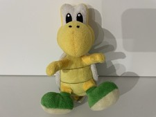 SUPER MARIO - 6 INCH KOOPA TROOPA PLUSH SOFT TOY SANEI 2009 JAPAN NINTENDO RARE