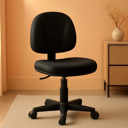 Black pneumatic office task - black,