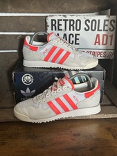 Adidas Originals SL80 Cloud White Red Suede UK Size 7 2020