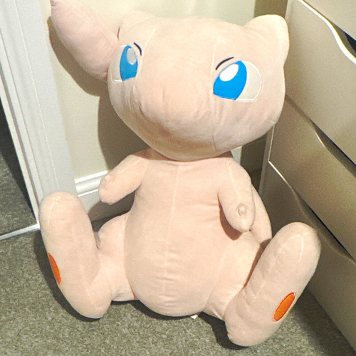 Mew plush pokemon tall - mew,