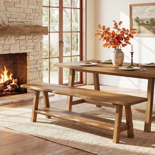 Inch farmhouse solid wood - 55,