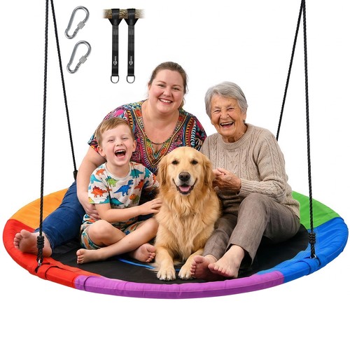 Round saucer tree - tree, swing