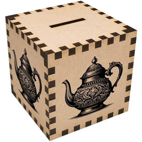 Fancy teapot money - teapot',