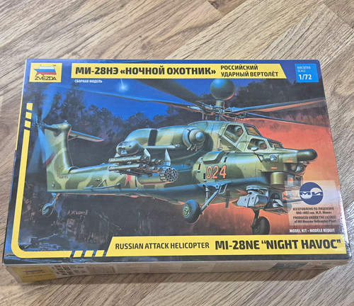 Zvezda mil 28ne night - 1/72, mi-28ne