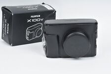 Genuine Fujifilm LC X100V Leather Ever Ready Case with Strap