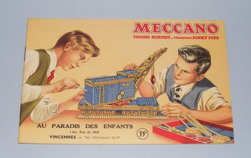French meccano products - meccano, 1953