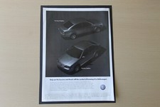 Original VW PASSAT BORA HIGHLINE magazine advert frame-ready wall-art flat-pack