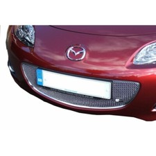 ZUNSPORT SILVER FRONT GRILLE for MAZDA MX5 MK3.5 ROADSTER 2009-12