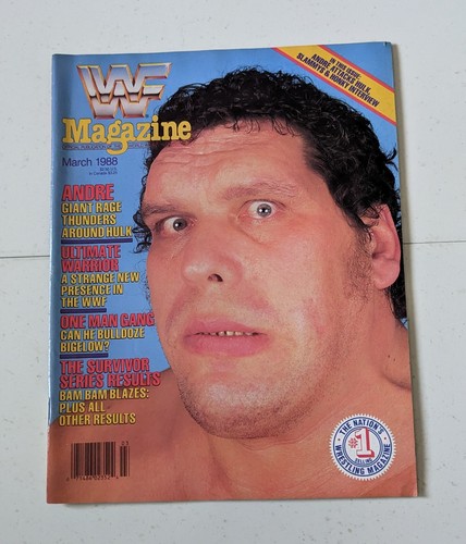 Wwf wwe magazine march - march, 1988