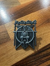 Hawkwind Pin Badge, Lemmy Motörhead Alchemy Poker Rox Brockum Inferno Metal Rock