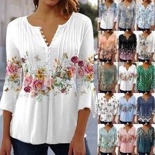 Women Summer V-Neck Tops