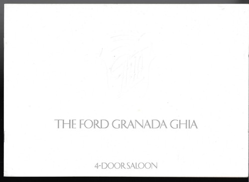 Ford granada 3000 ghia saloon - 3000,
