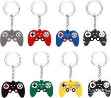 Yafe 8 pcs Gaming Party Bag Fillers for Boys, Kids Keyrings Keychains... 