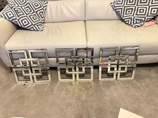 BARKER AND STONEHOUSE ART DECO MIRROR SET OF 3 very clean