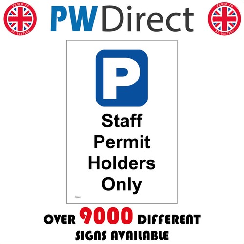 Sign staff permit - sign,