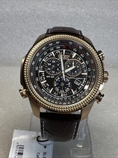 Citizen Eco Drive Mens Brown Leather Strap Watch. BL5403-03X.