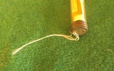 Vintage Small Jar of Johnson's Dental Floss in Jar with Lid