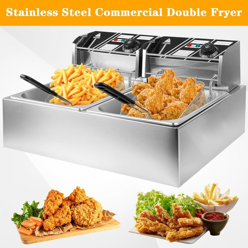 12l electric deep fryer - deep,